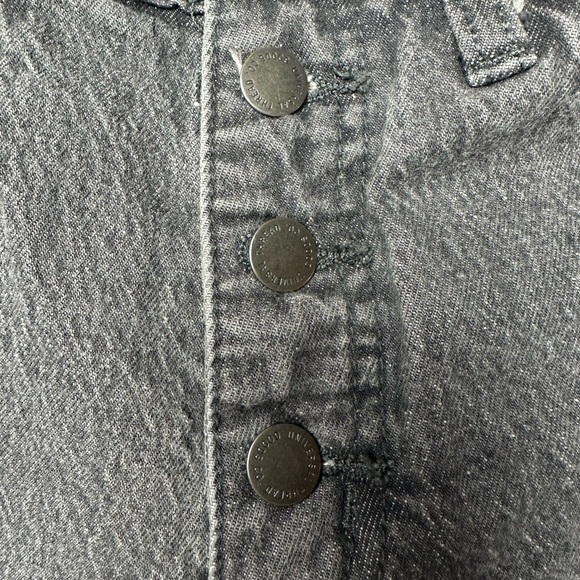 Universal Thread Women's 2 / 26R Vintage Straight Stretch Denim Jeans Black - Picture 2 of 8